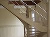 Escalier en chne et barreaudage en mtal - St Palais dur Mer